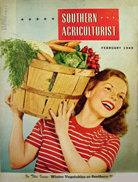 Журнал «Southern Agriculturist», февраль 1949