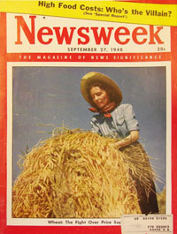 Журнал «Newsweek», сентябрь 1948