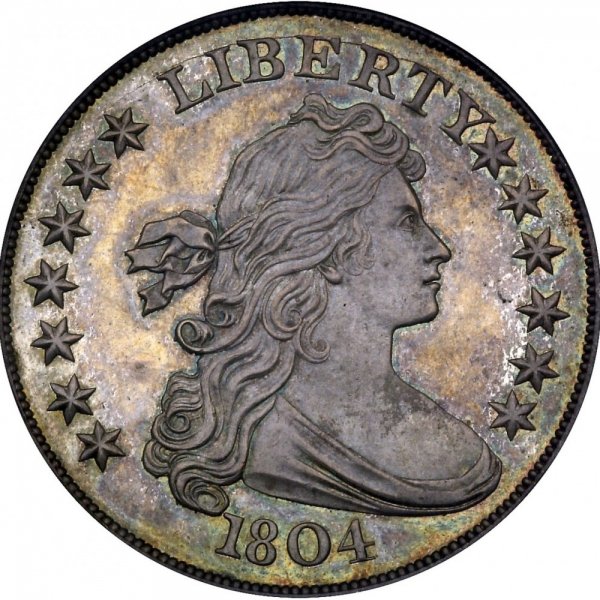 Cеребрянный доллар 1804 года
