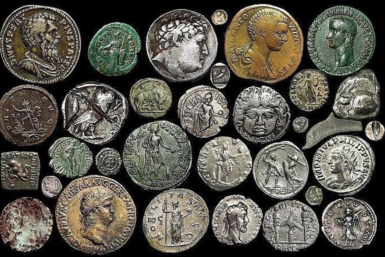 Древние греко-римские монеты