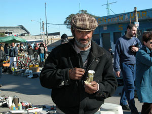 Блошиный рынок Пьедрас Бланкас (Монтевидео, Уругвай)